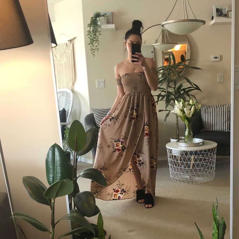 Long floral maxi